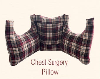 Mastectomy Pillow For Men Breast Surgery Pillow Post Mastectomy Gifts Cancer Gift Lumpectomy Pillow Breast Reduction Surgery Pillow Get Well