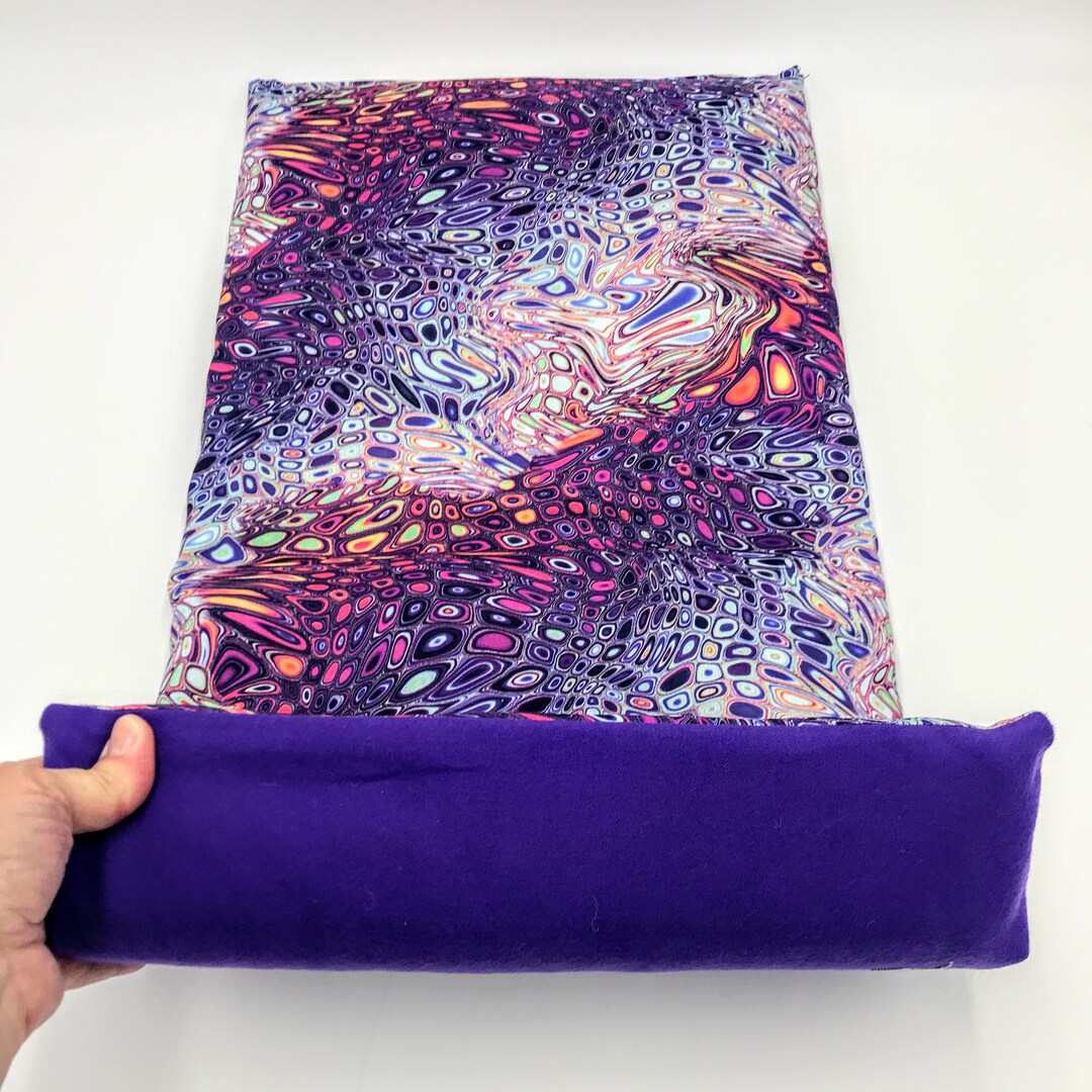Purple Weighted Lap Blanketrestless Leg Weighted Etsy