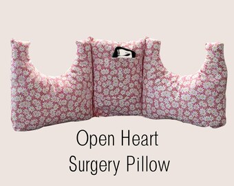 Open Heart Surgery Pillow Cardiac Surgery Pillow Heart Pillow Post Surgery Gift Heart Patient Gift Mom  Gift For Friend having Surgery