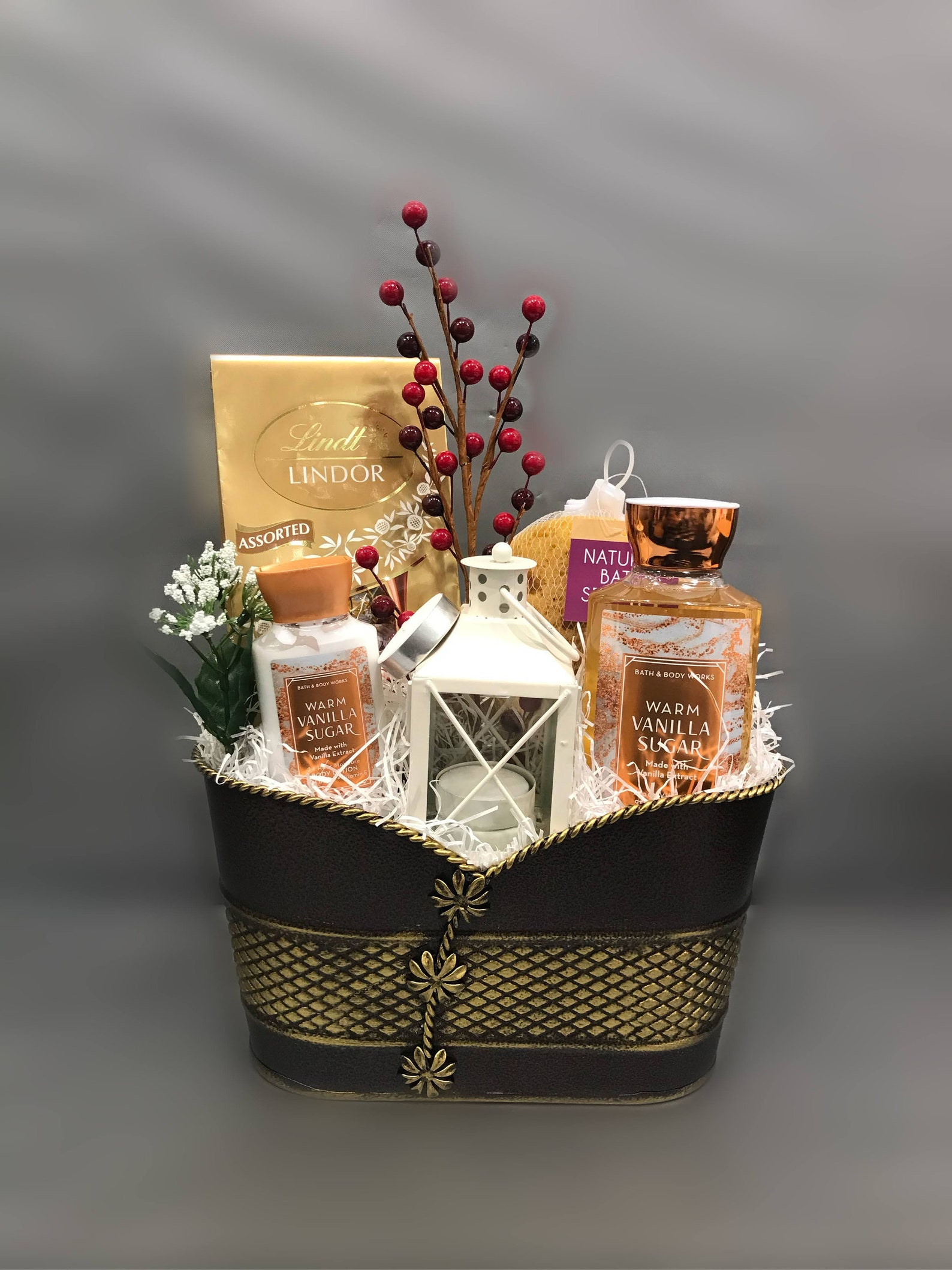 Bath & Body Works Basket Spa Gift Set Mothers Day Pampering Etsy
