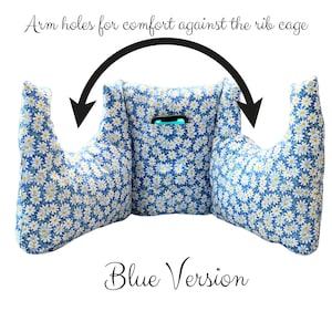 Mastectomy Pillow Blue Daisies pink Breast Cancer Pillow teal Mastectomy Gifts,Cancer Gift,Lumpectomy Pillow,Breast Reduction Surgery Pillow