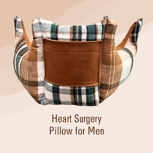 Heart Surgery Pillow For Men Gift For Heart Surgery Patient Surgery Pillow Chest Surgery Pillow Thoracic Pillow Bypass Surgery Gift For Men