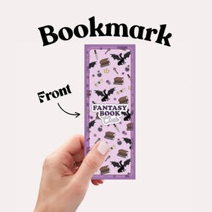 Fantasy Series Bookmark, ACOTAR Bookmarks, Dragon Bookmarks, Fourth Wing, Throne Of Glass, Cruel Prince, Whimsical Books