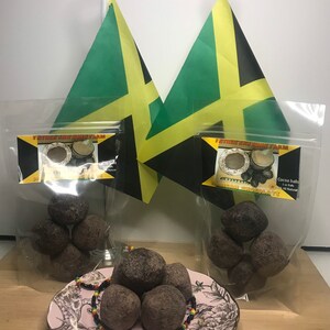 JAMAICAN Chocolate 100% All Natural Cocoa (4) 1 OZ Balls