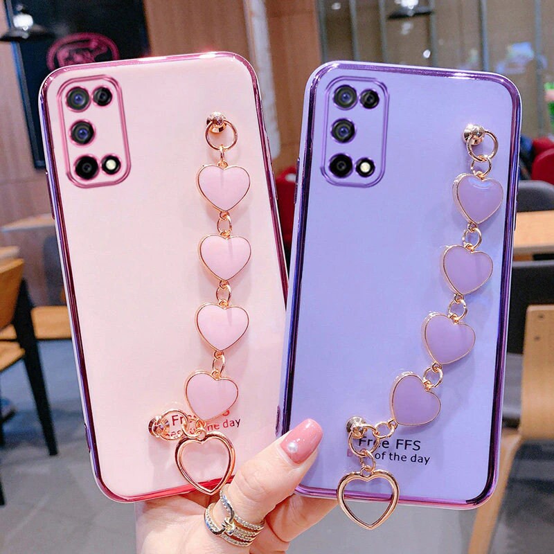 Wholesale Luxury Time Pattern Square Phone Case for Samsung S8 S9 S10 S20  S21 Plus Ultra Note 10 Plus 20 9 8 Coque Bling Ring Holder Cover From  m.