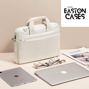 Luxury Waterproof Laptop Sleeve Liner Bag 11 13 14-inch Case for Macbook Air pro 13 14 15 Case Laptop Bag with Shoulder Strap