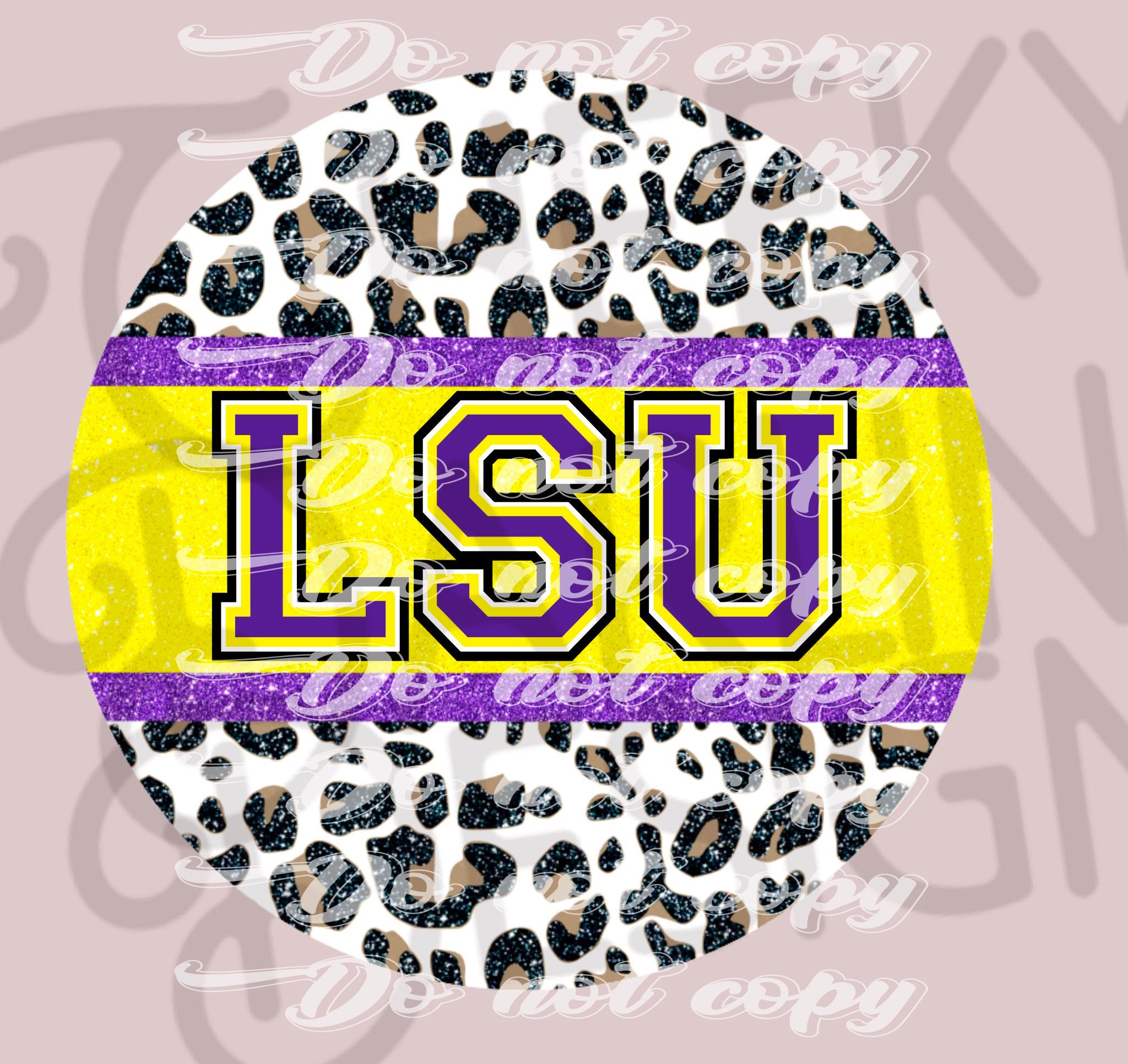 Digital Download LSU Glitter Etsy