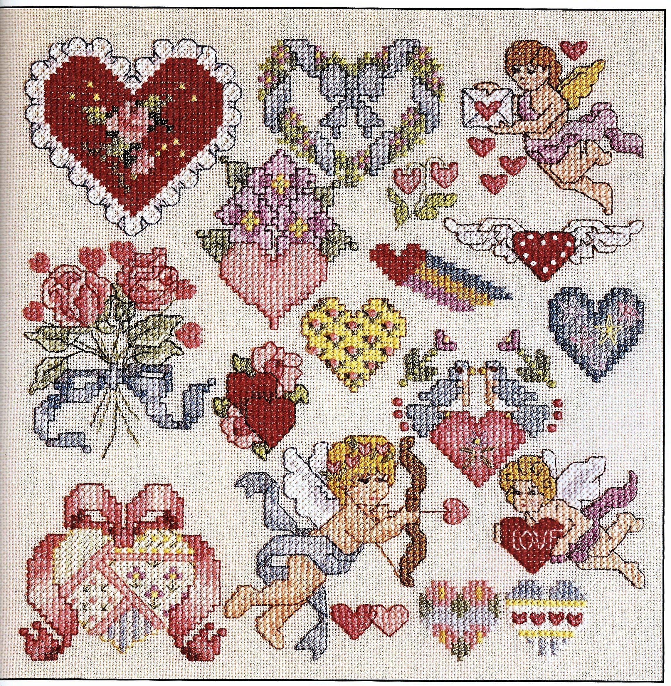 Vintage cross stitch - Etsy 日本