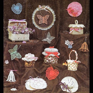 Vintage Crochet Patterns PDF Instant Download Ten Lovely Keepsakes