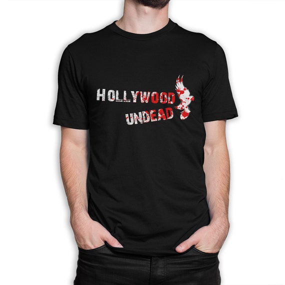 Men's and Women's Sizes Rock Tee Hollywood Undead T-Shirt
