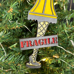 SVG File ONLY - Leg Lamp Ornament (A Christmas Story)