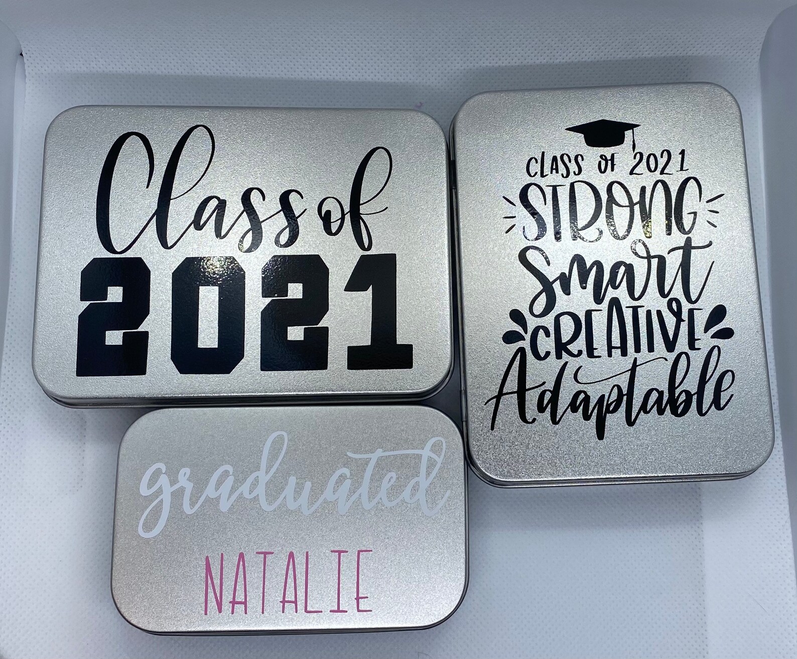 Graduation Gift Card Box Gift Card Tin Gift Box Etsy