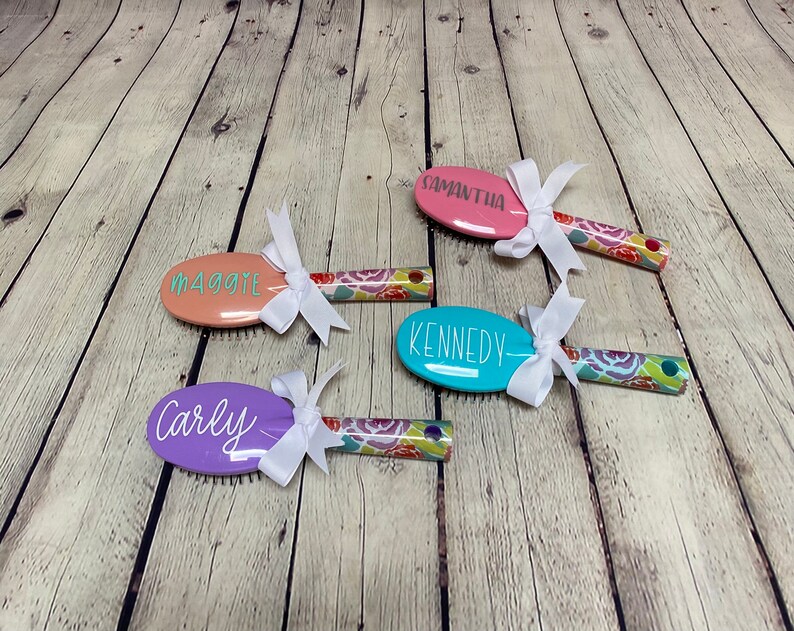Personalized Hair Brush Girls Custom Gift Personalized Etsy