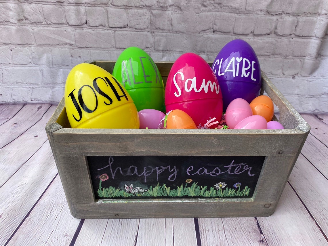 Personalized Jumbo Easter Eggs Large Easter Eggs Etsy UK