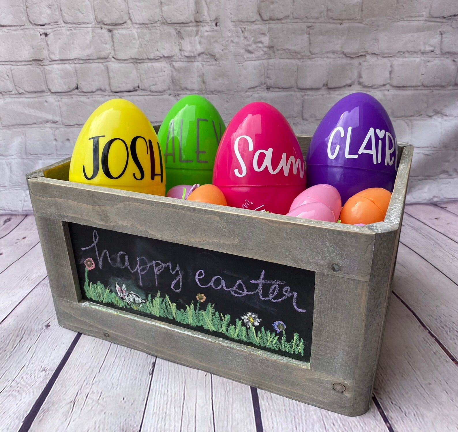 Personalized Jumbo Easter Eggs Large Easter Eggs Etsy UK
