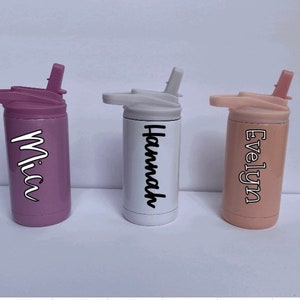 12 oz Personalized Insulated Water Bottle | Kids Water Bottle | Custom Insulated Water Bottle | Stocking Stuffer | Kids Birthday Gift Ideas