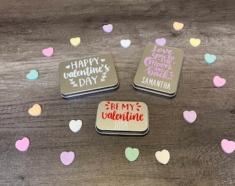 Valentines Day Gift Card Box | Personalized Gift Card Tin | Gift Box | Gift Container | Love Gift Box | Personalized Gift Card Holder
