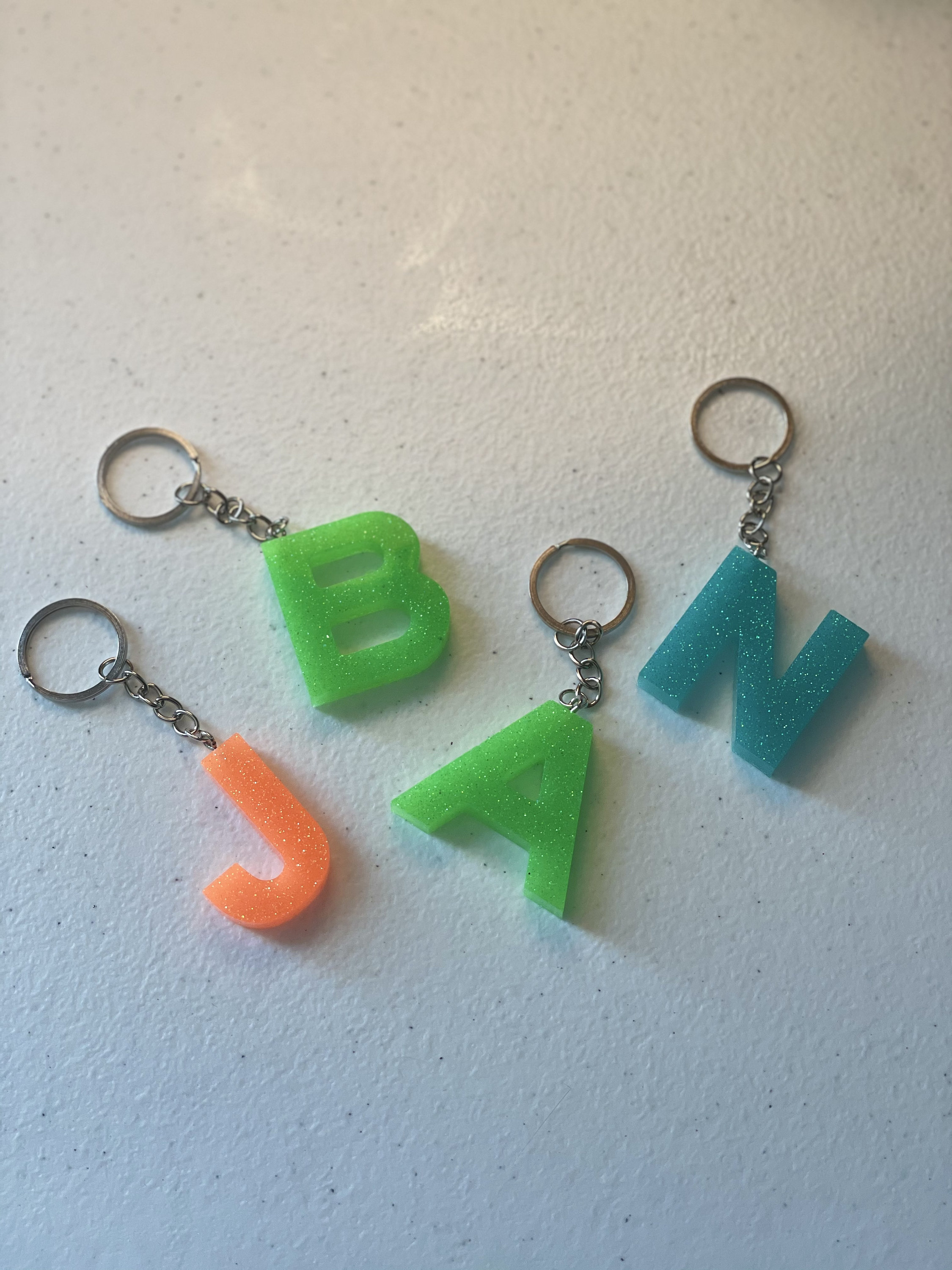 Keychains Resin Color Resin mold keychains Etsy