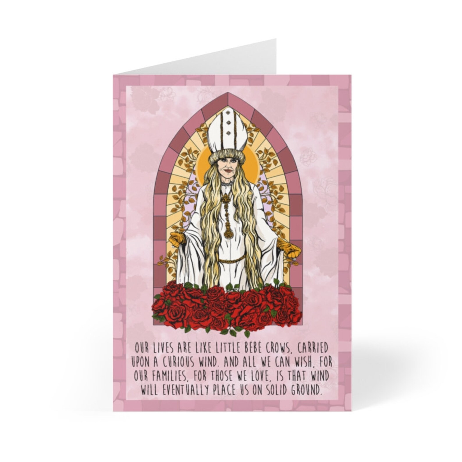 Mother Moira Rose Wedding Speech Greeting Card and Envelope Etsy