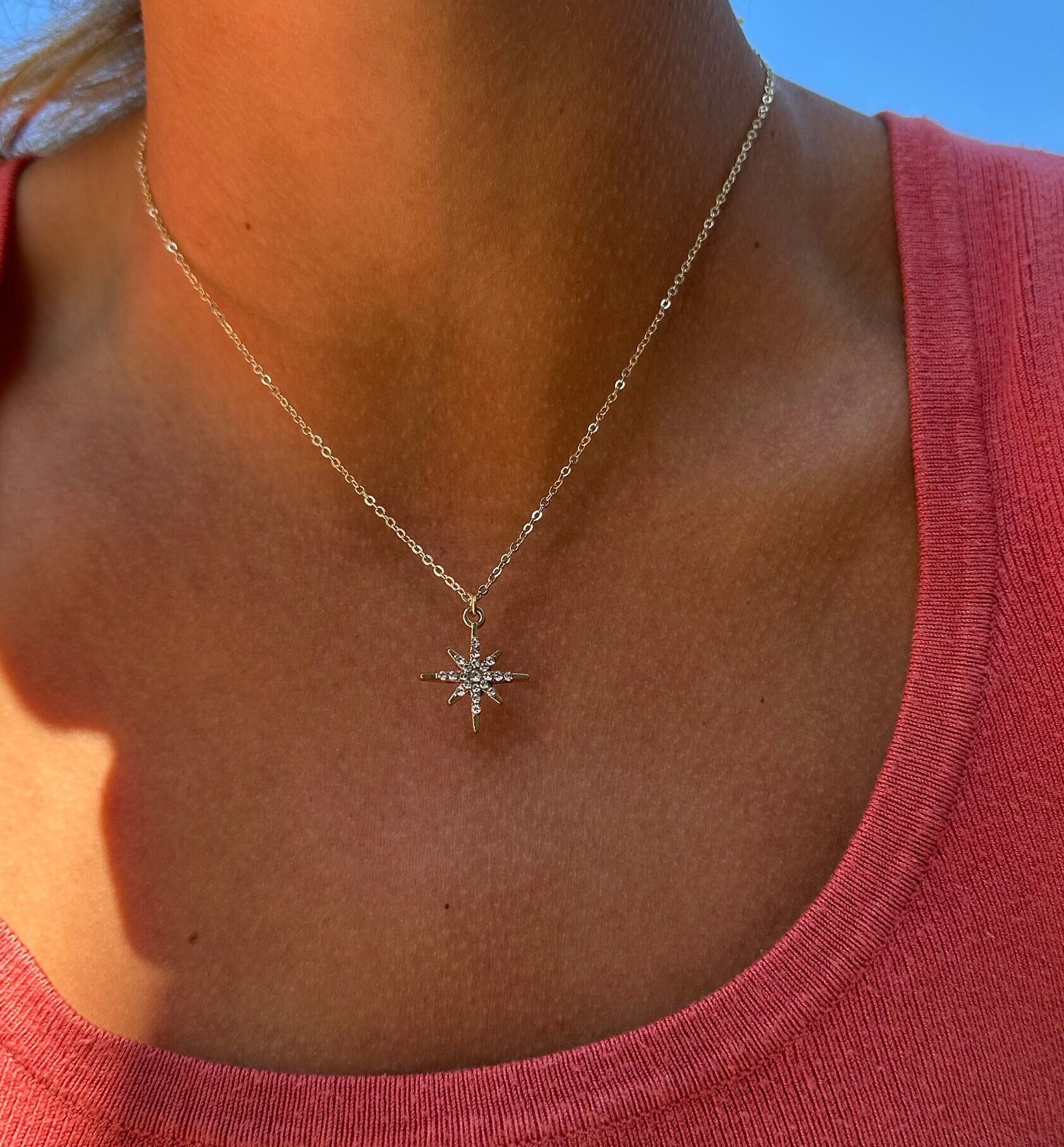 Wooden Star Necklace - Etsy Canada