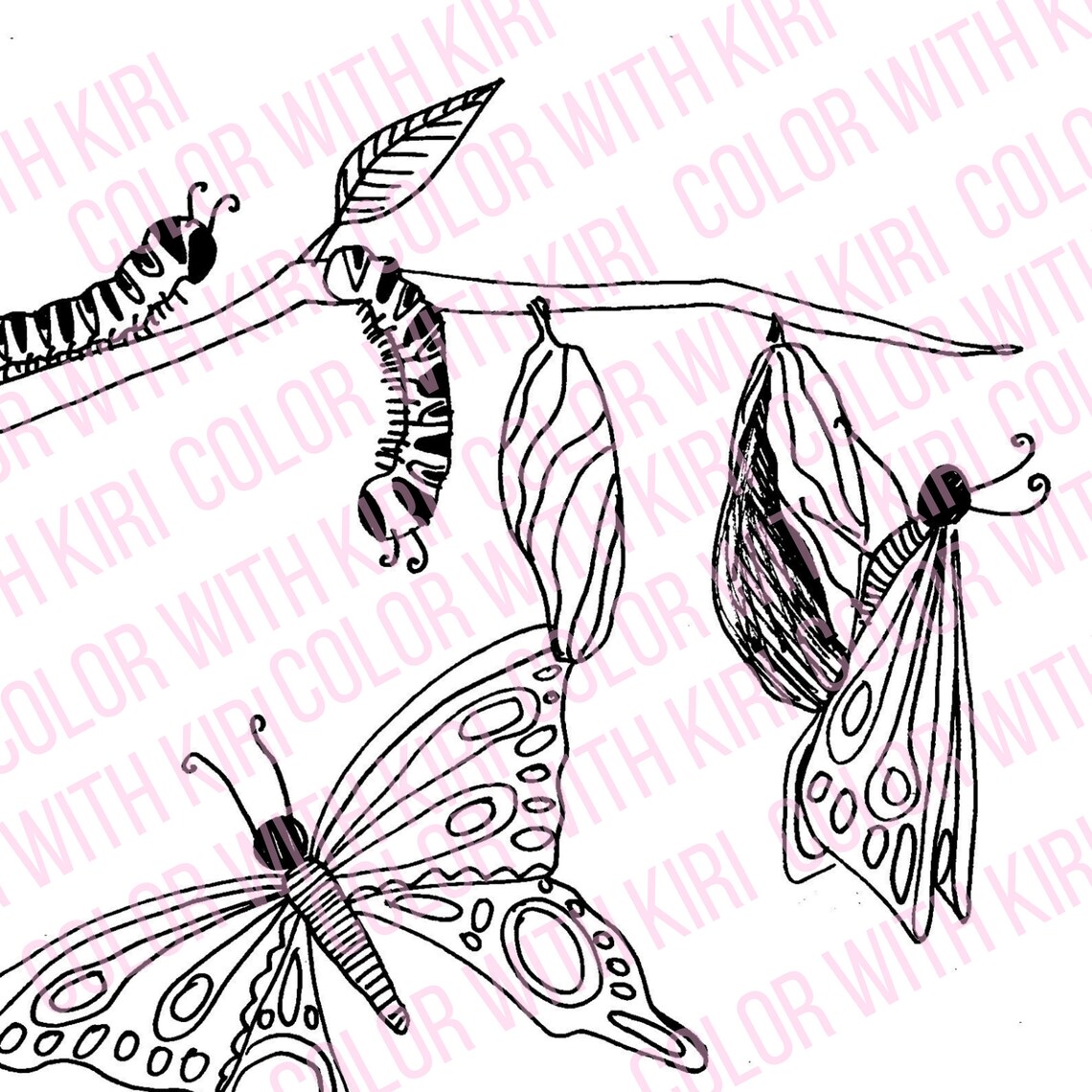 Coloring Pages New Beginnings theme Instant download | Etsy