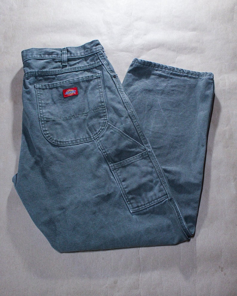 Dickies Olive Green Carpenter Pants Size 36x30 - Etsy