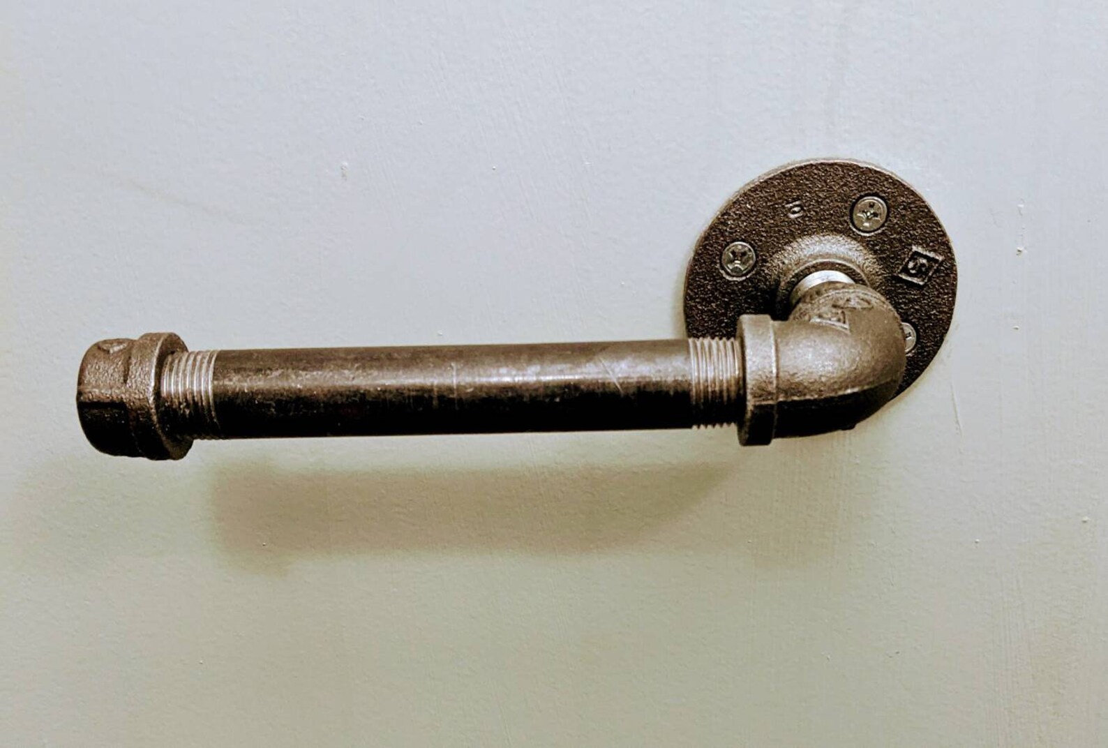 Rustic toilet paper holder and towel bar set Etsy