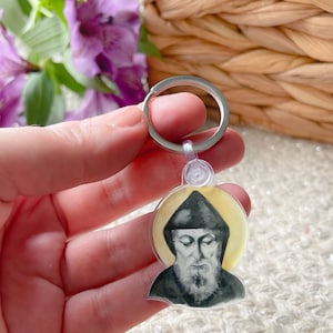 Saint Charbel Keychain