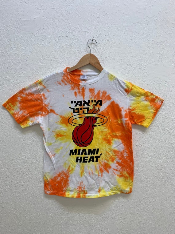miami heat tie dye shirt