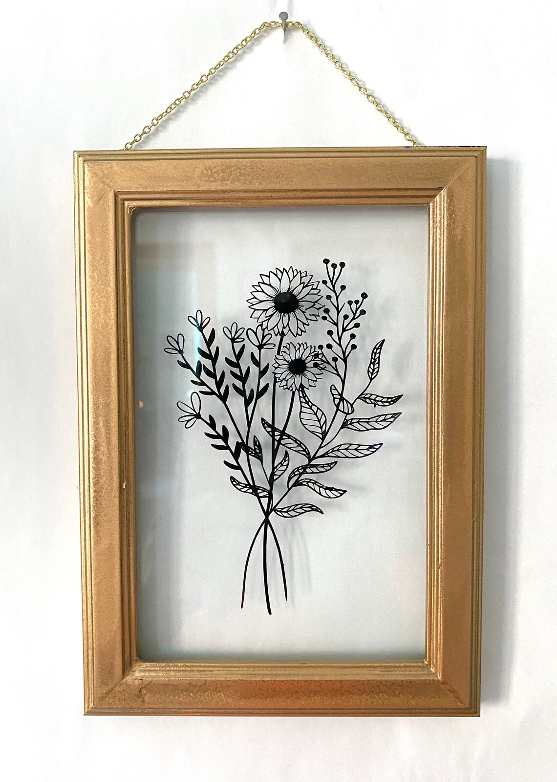 Minimalist Floating Frames Gold Floating Frames Floating Etsy