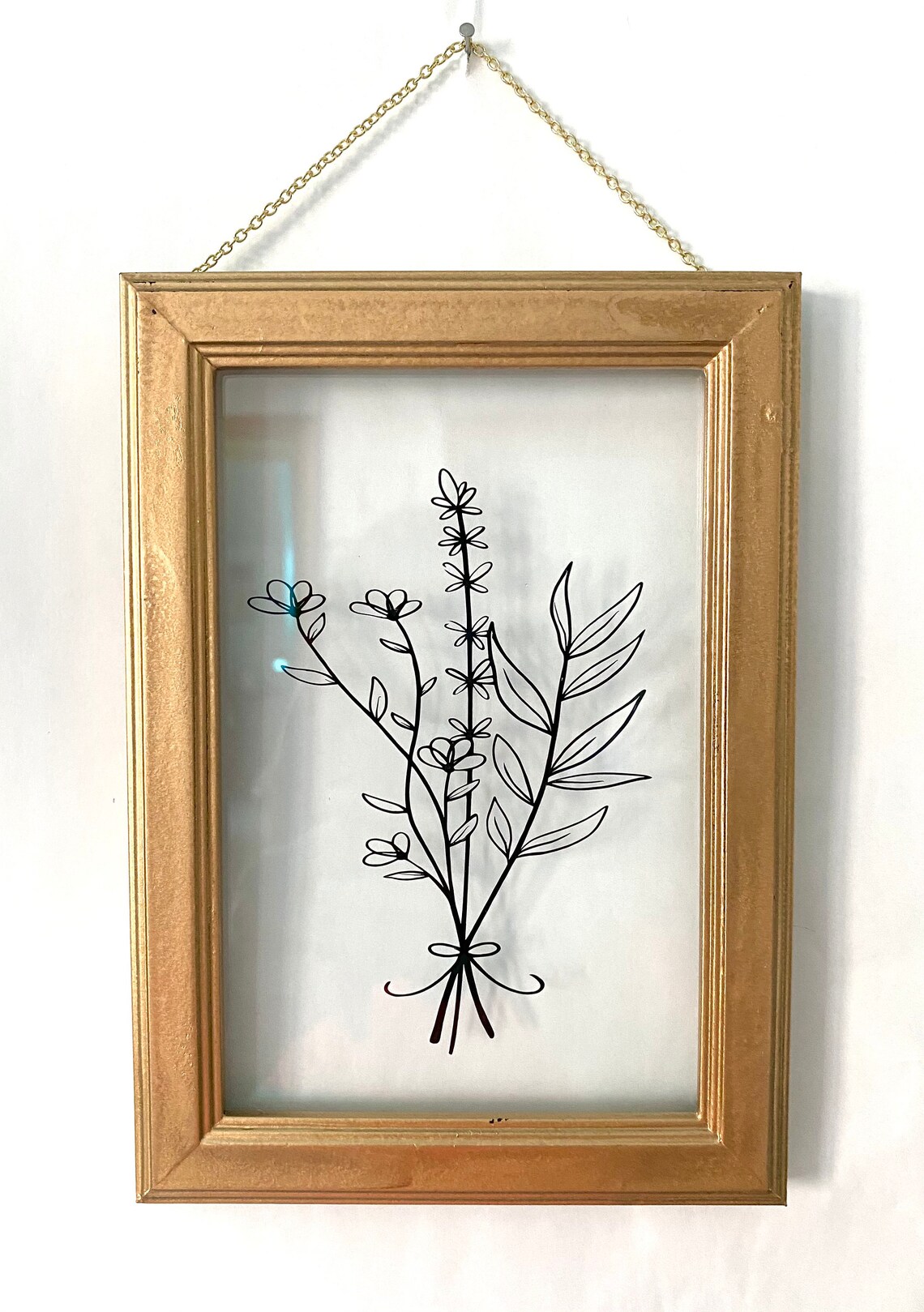 Minimalist Floating Frames Gold Floating Frames Floating Etsy