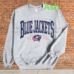 Blue jackets sweater on sale