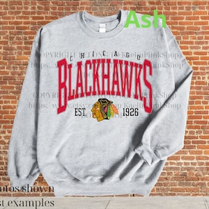 Chicago Hockey Shirt, Chicago Hockey Sweatshirt, Chicago Hockey Crewneck, Chicago B Hockey Gift, Chicago B Hockey Tshirt, Hockey gift