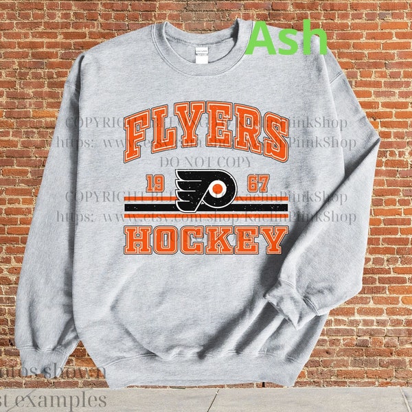 Philadelphia Hockey T-Shirt, Flyers Hockey Sweatshirt, Philadelphia Hockey Crewneck, Philadelphia Hockey Gift, Flyers Hockey Shirt