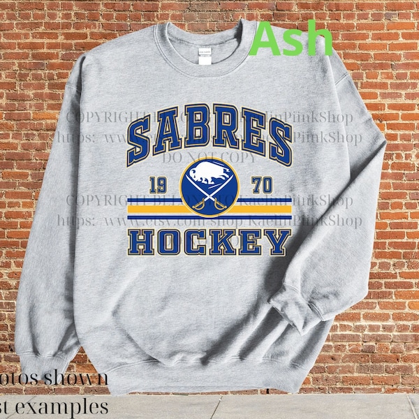 Buffalo Hockey T-shirt, Buffalo Hockey Sweatshirt, Buffalo Hockey Crewneck, Buffalo Hockey Cadeau, Buffalo Hockey Shirt, Buffalo Hockey Hoodie