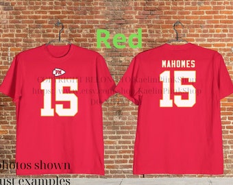 Mahomes 15 Shirt, Mahomes T-Shirt, Mahomes Sweatshirt, Kansas City Football, Football Fan Gifts, Mahomes 15 tee, Mahomes Kansas City shirt