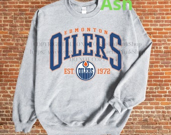 Edmonton Hockey Shirt, Edmonton Hockey Sweatshirt, Edmonton Hockey Crewneck, Edmonton Hockey Gift, Edmonton Hockey Tshirt, Edmonton Hoodie