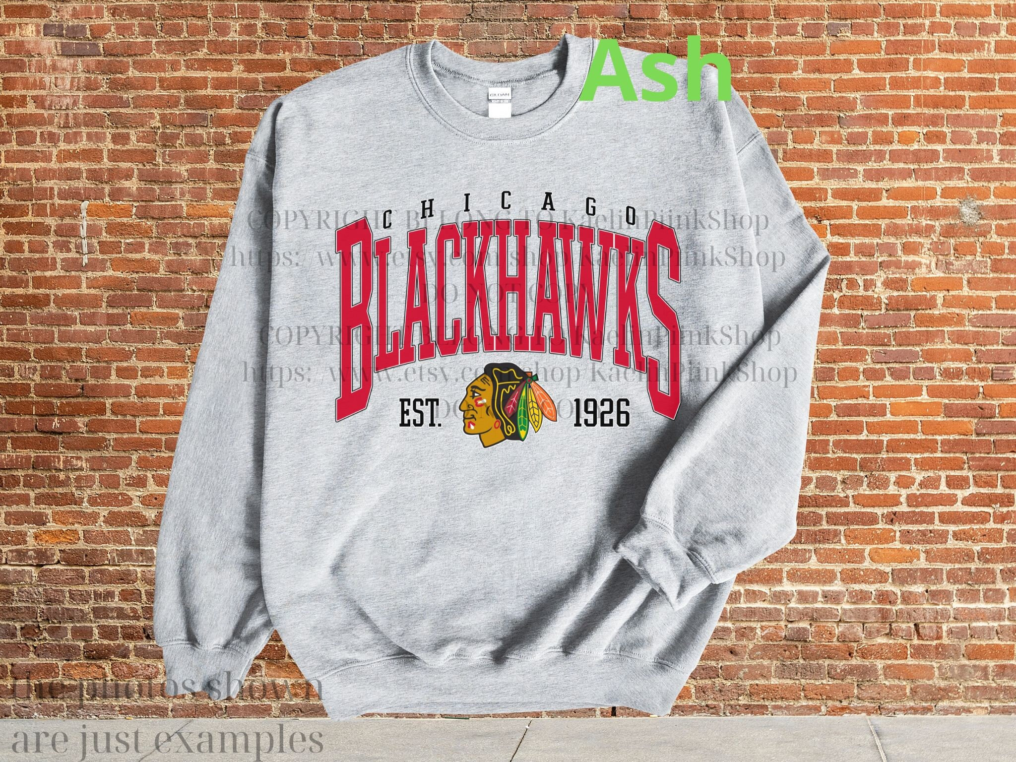 Chicago Blackhawks Sweatshirt Etsy