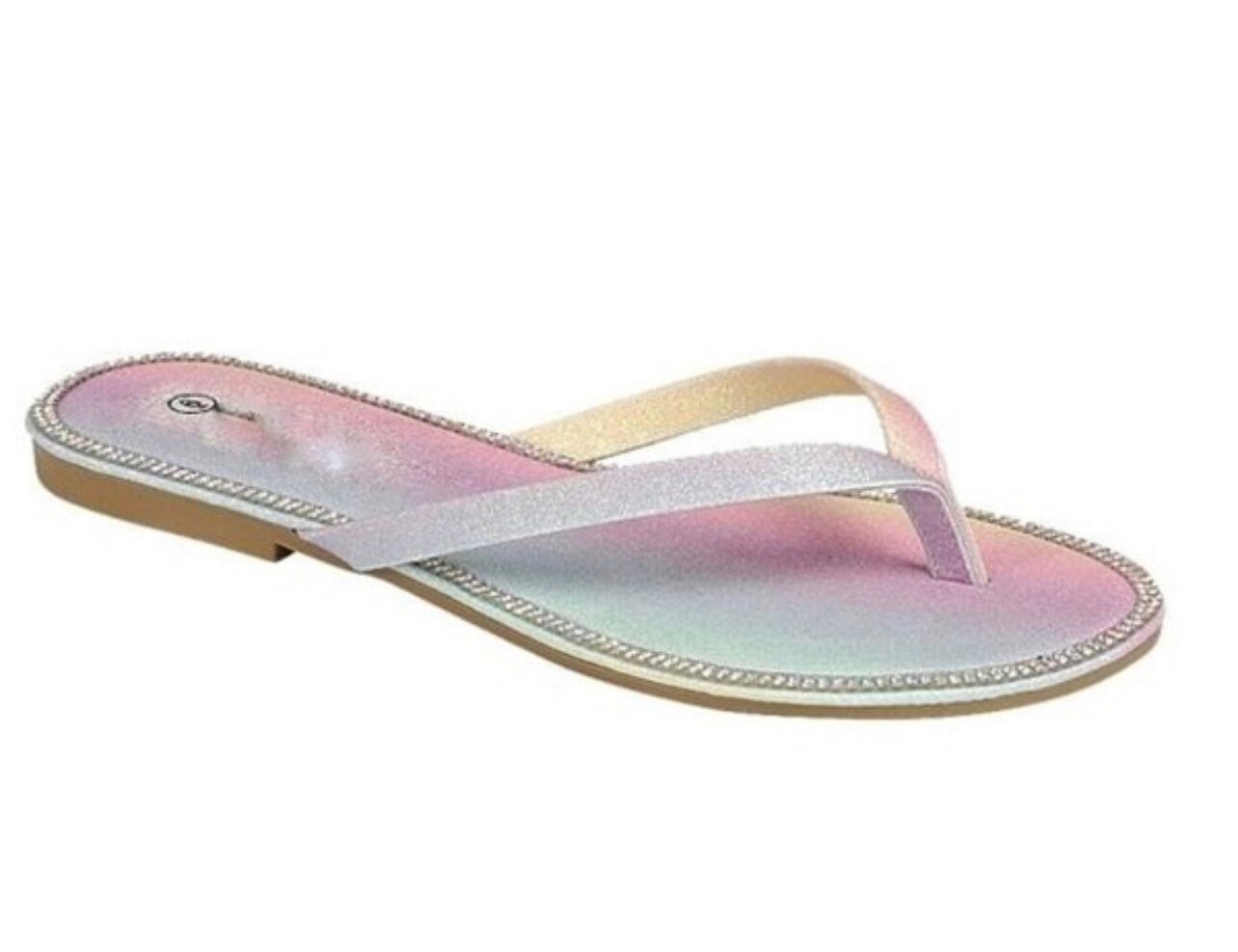 Rainbow flip flops | Etsy