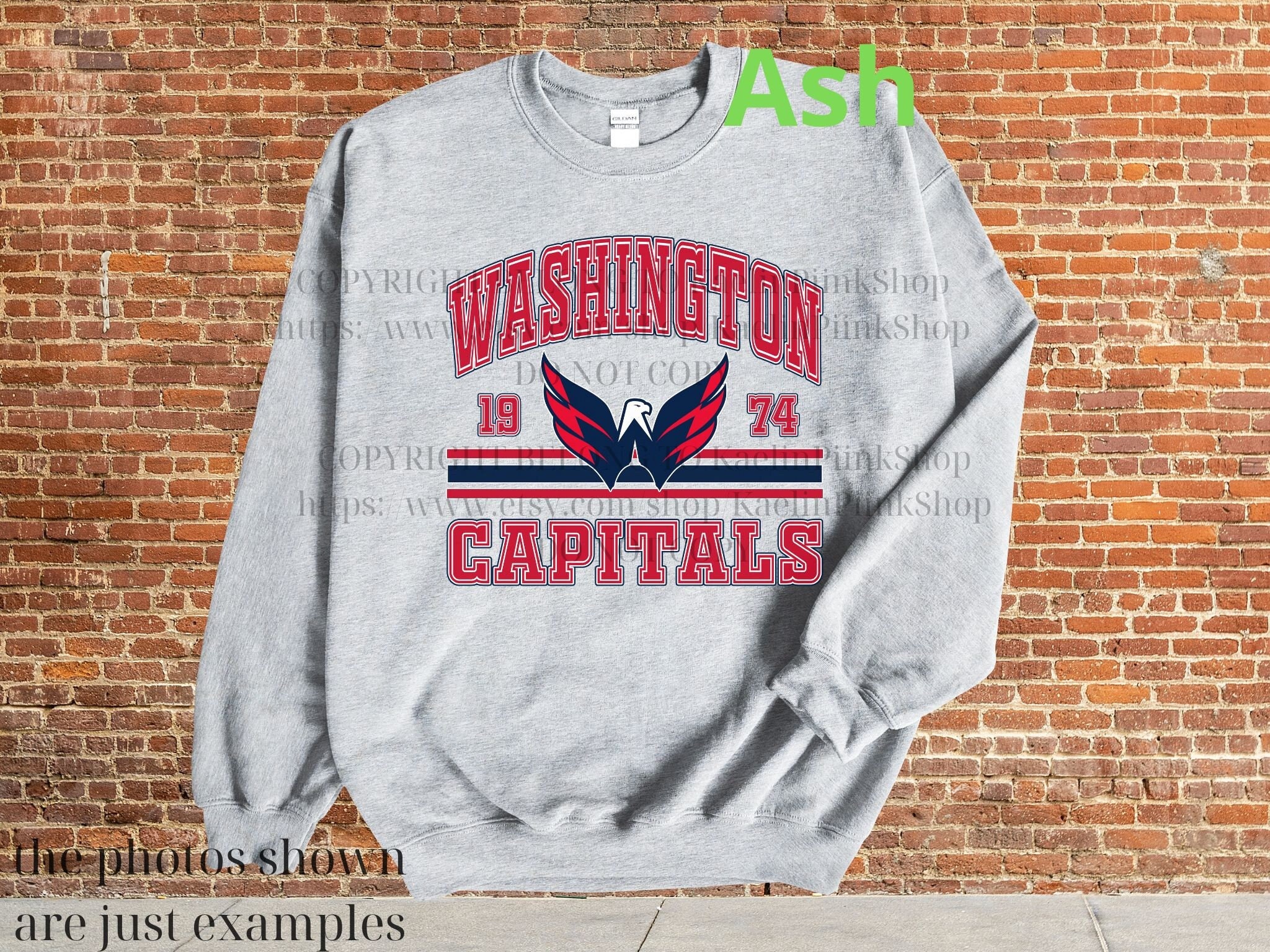 Washington capitals shop vintage sweatshirt
