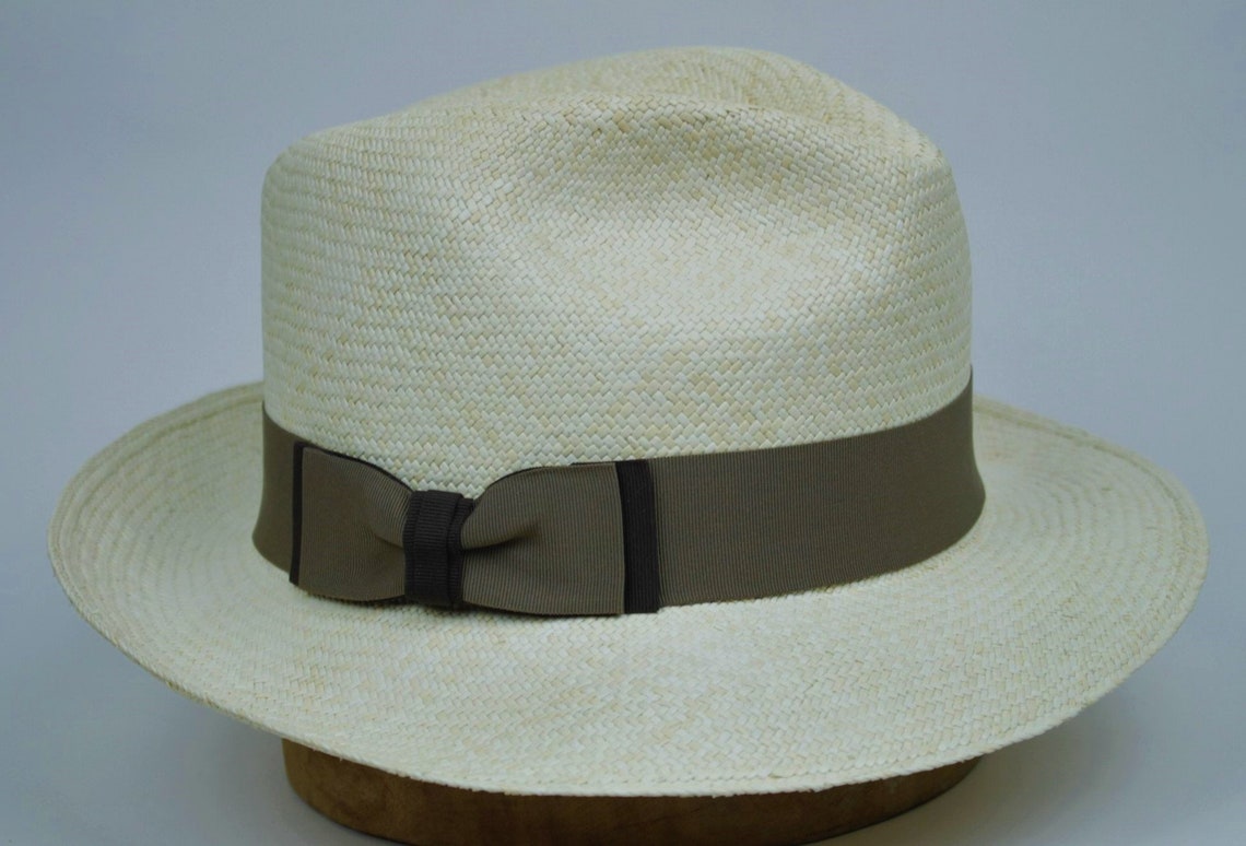 Double Bow Tie Grosgrain Hat Band Fit All Sizes. Easy to Etsy