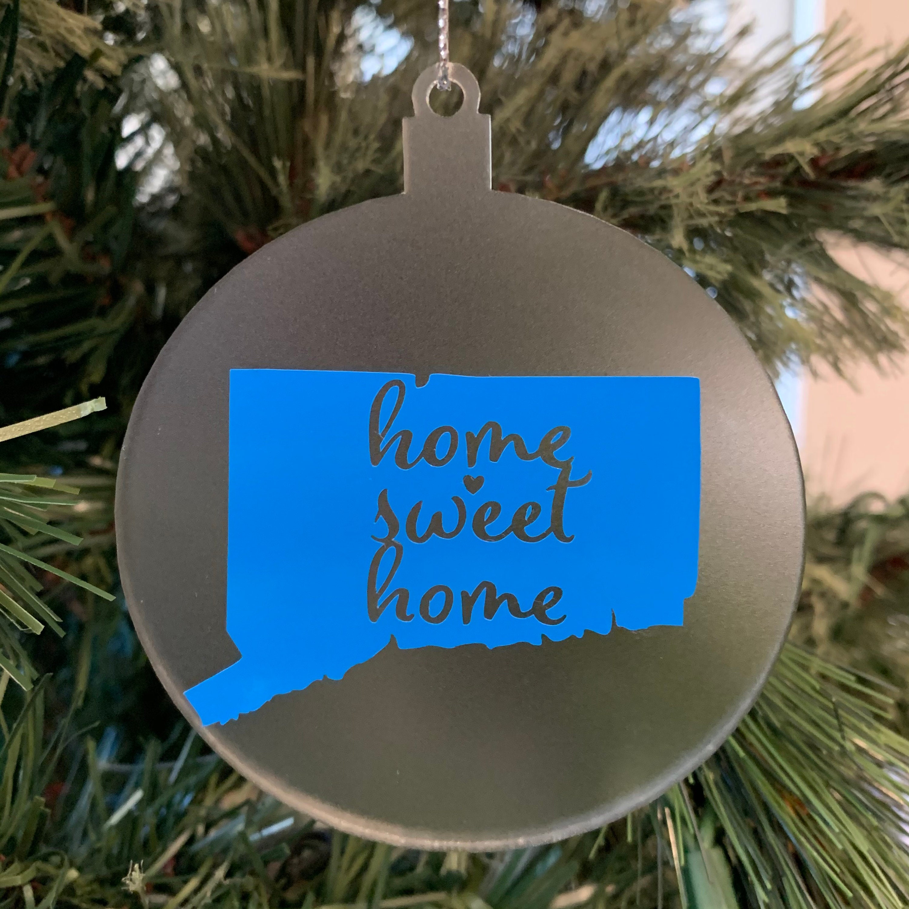 Personalized Connecticut State Ornament Customized Christmas Etsy UK