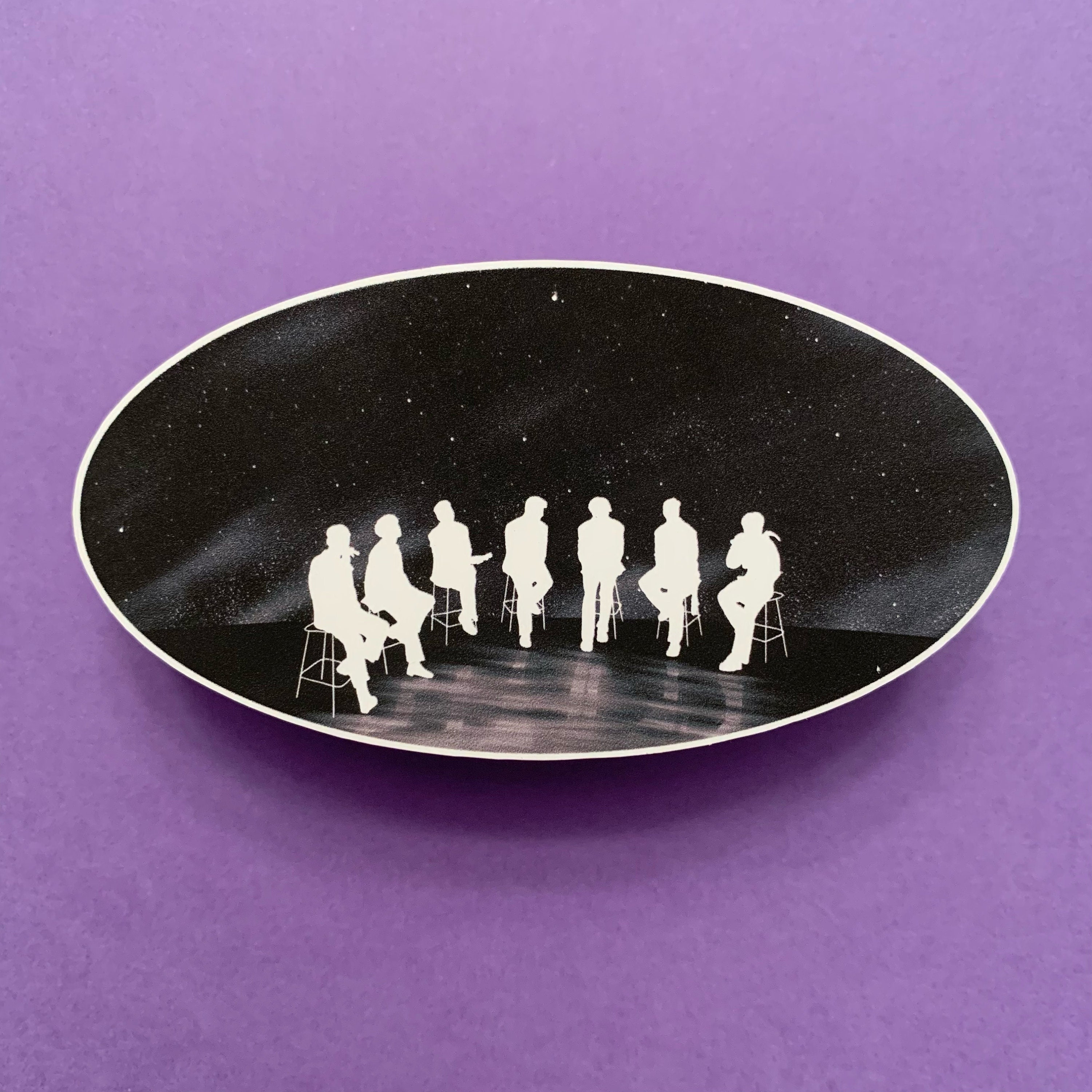 BTS Life Goes On Vinyl Sticker Etsy