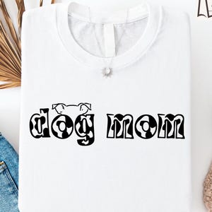 T-shirt pour maman chien, cadeau fête des mères, chemise maman chien Comfort Colors®, cadeau maman chien drôle, chemise maman chien dalmate, cadeaux pour chemise amoureux des chiens