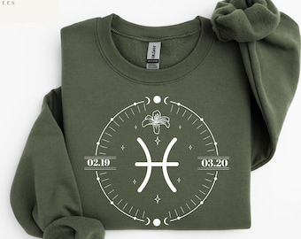 Pisces Minimalist Sweatshirt, Pisces Big Energy Shirt, Birthday Gifts For Pisces, Pisces Zodiac Shirts, Unisex Astrology Horoscope Tee Shirt
