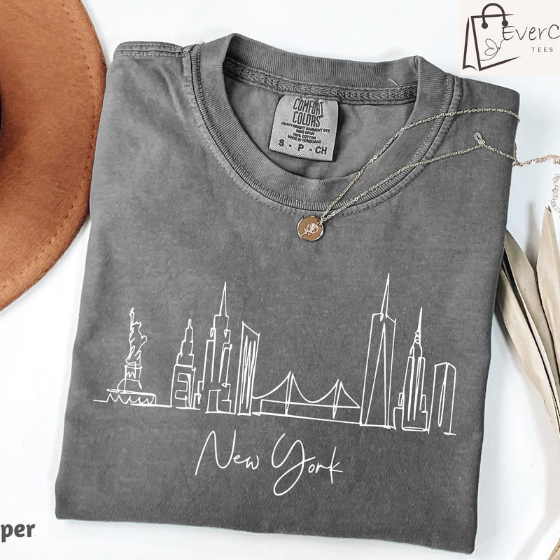 State of New York Drawing - Etsy