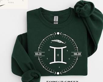 Minimalist Gemini Sweatshirt, Trendy Gemini Big Energy Shirt, Gemini Birthday Gifts For Her, Unisex Zodiac Astrology Horoscope Tee Shirt