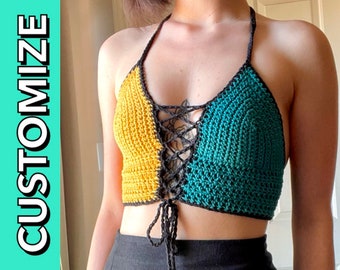 Custom Two Toned Crop Top | Made to Order '