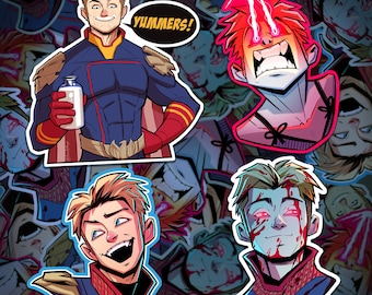 Homelander Sticker Set Stickers The Boys