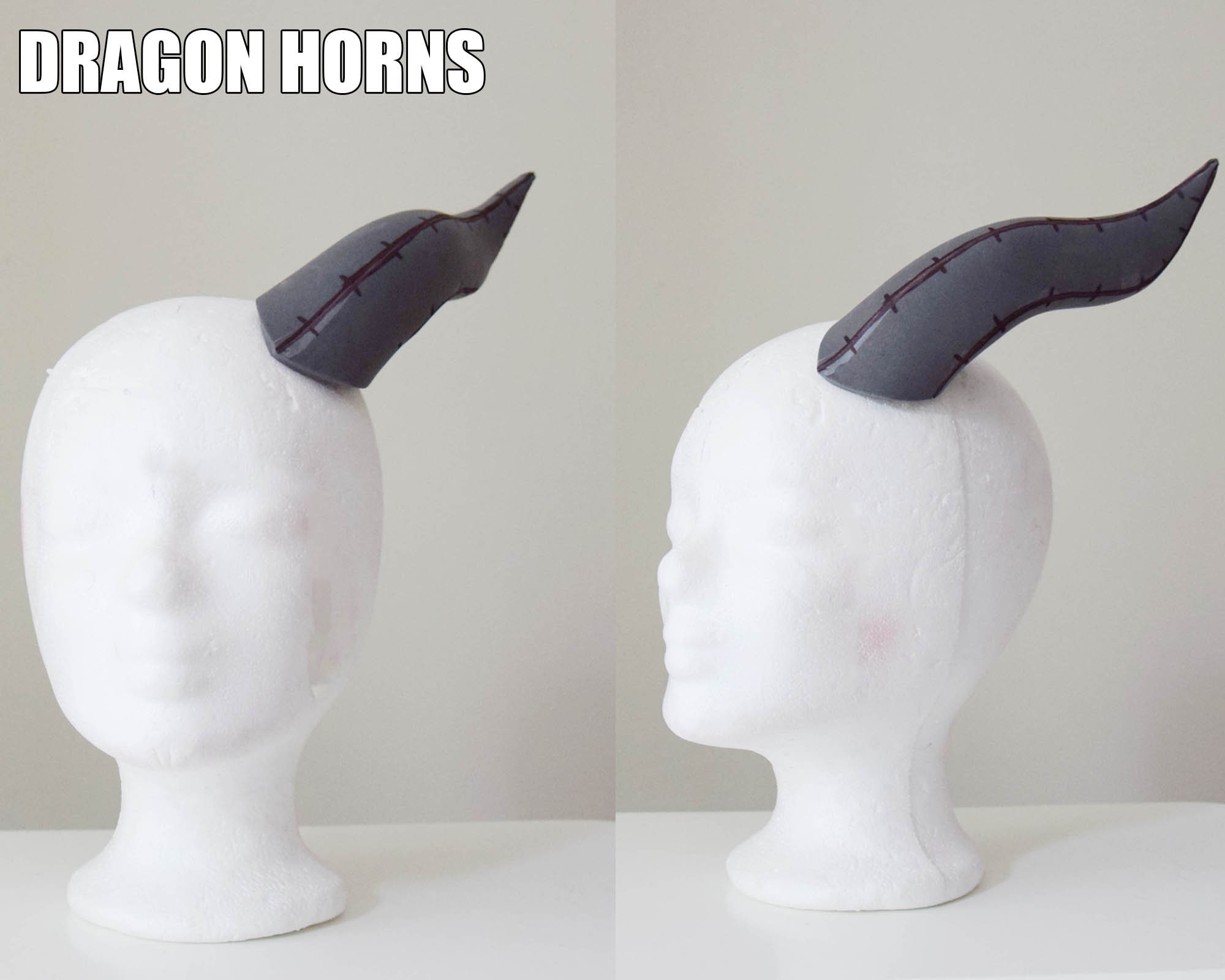 DIY Dragon Horns / Cosplay Horns / Costume Horns / Foam Horns Etsy